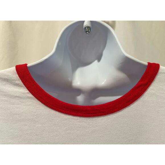 Toy Story Pizza Planet Unisex Short Sleeve Ringer T-Shirt - Size XL - Picture 3 of 5